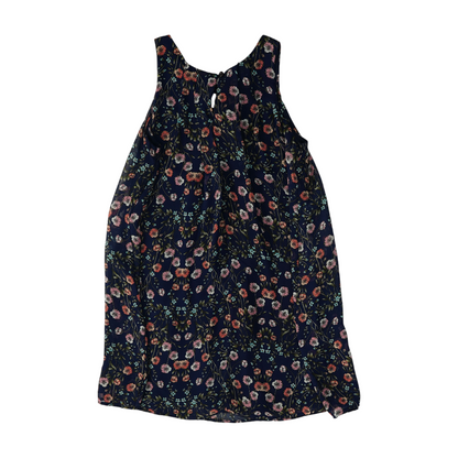 Navy Floral Dress
