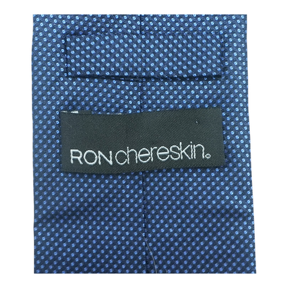 Navy Polka Dot Neck Tie