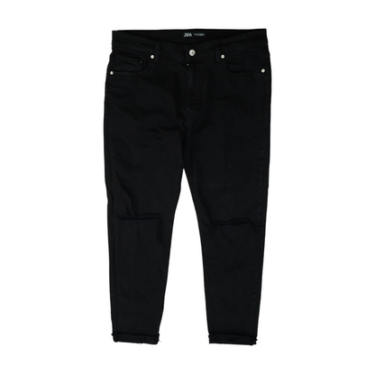 Black Regular Jeans