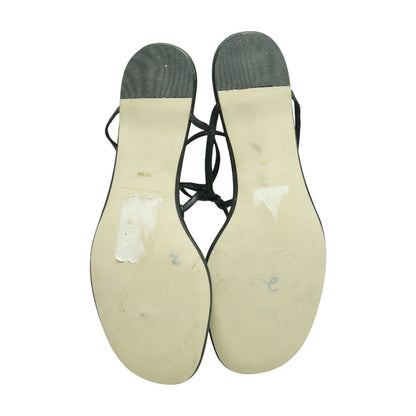 Black Flat Sandals