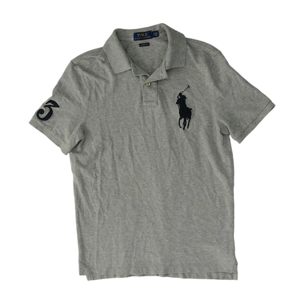 ブレザー　Polo Ralph Lauren グレー Gray Solid Short Sleeve Polo – Unclaimed Baggage
