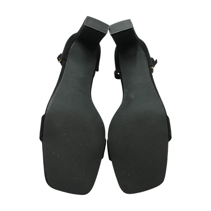 Black Block Heels