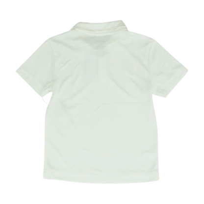White Short Sleeve Polo