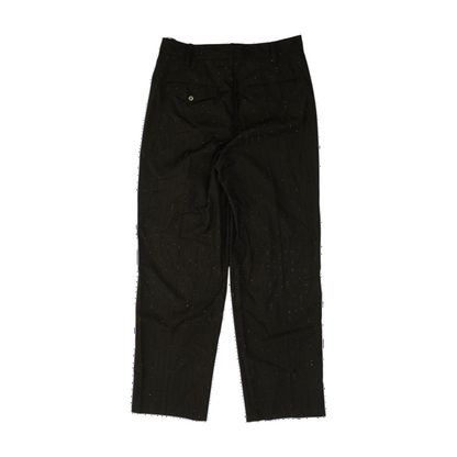 Black Straight Pants