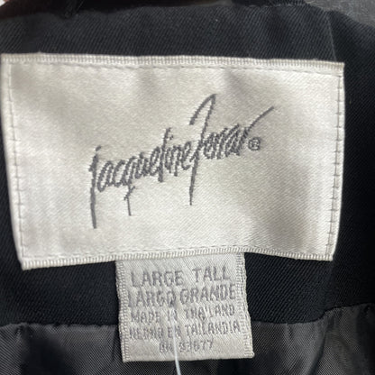 Vintage Black Tall Solid Coat