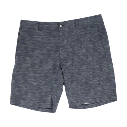 Gray Chevron Active Shorts