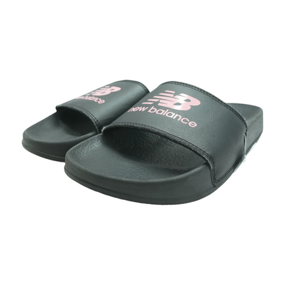Black Athletic Slides Shoes