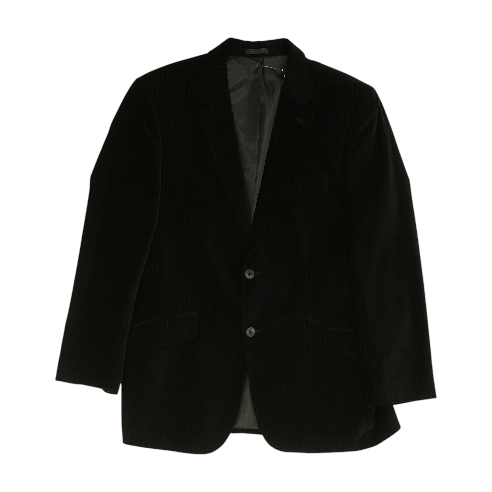Black Striped Blazer