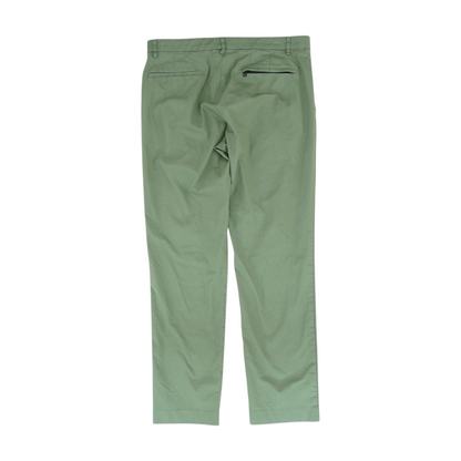 Green Straight Pants