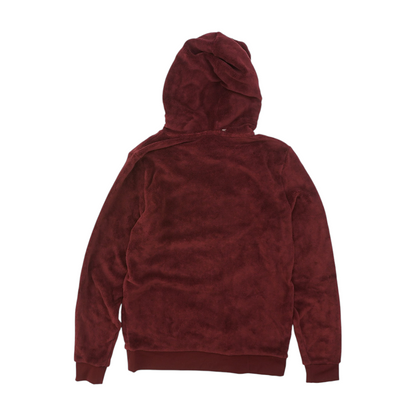 Burgundy Solid Pajama Top