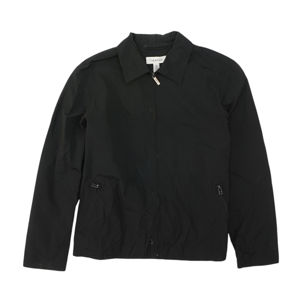 Calvin Klein Black Solid Jacket – Image 1