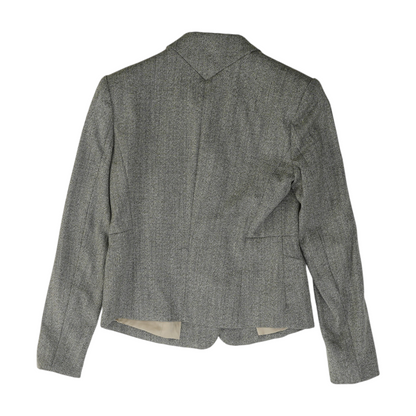 Gray Solid Blazer
