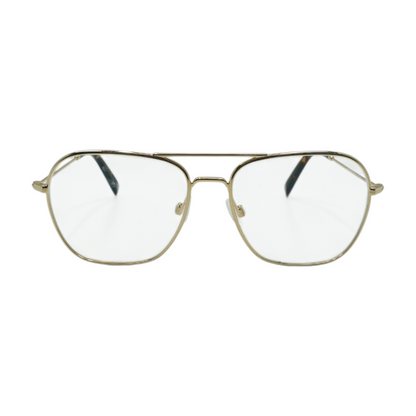 Gold Abe W Aviator Prescription Eyewear