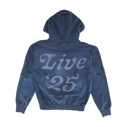 Navy Solid Hoodie Pullover