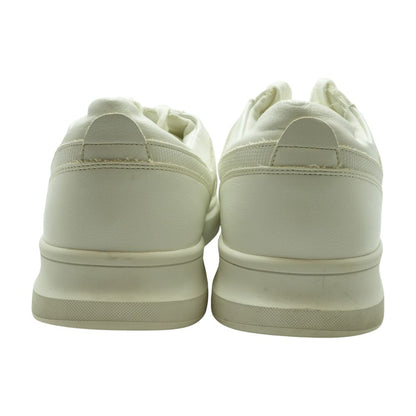 Benny Sneakers White Leather Low Top Athletic Shoes