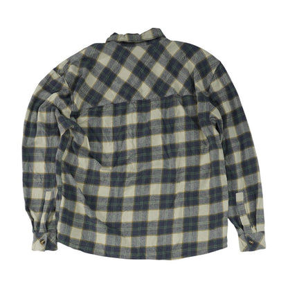 Blue Plaid Flannel Button Down