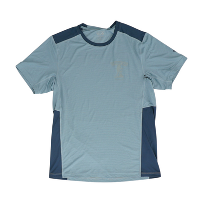 Blue Solid Active T-Shirt