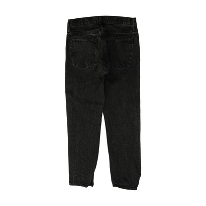 Black Straight Jeans