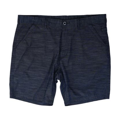Blue Striped Chino Shorts