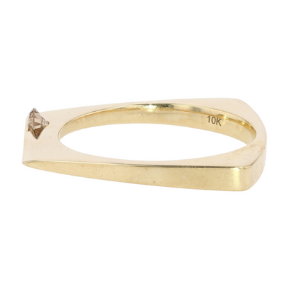 1/4 ct 10K Yellow Gold Diamond Enhancer Ring