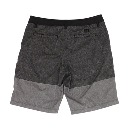 Black Striped Active Shorts