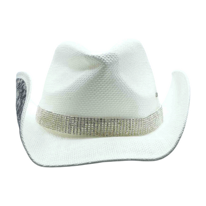 White Western Hat