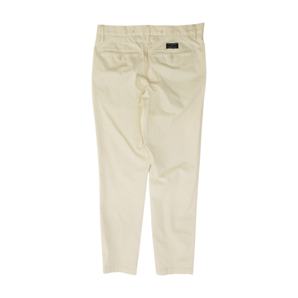 Beige Slim Pants