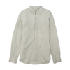 Beige Check Long Sleeve Button Down