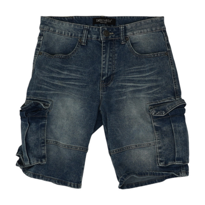 Blue Denim Shorts