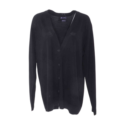 Black Cardigan Sweater