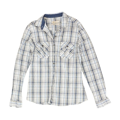 Blue Plaid Button Down