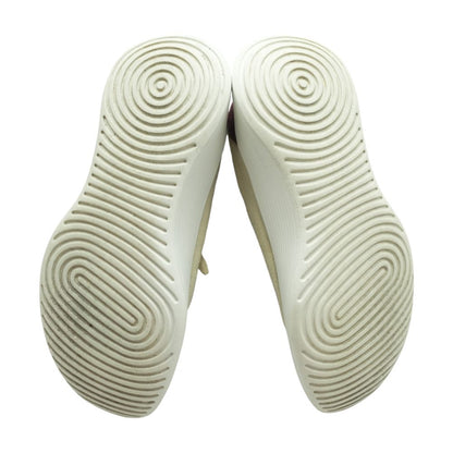 Beige Low Top Athletic Shoes