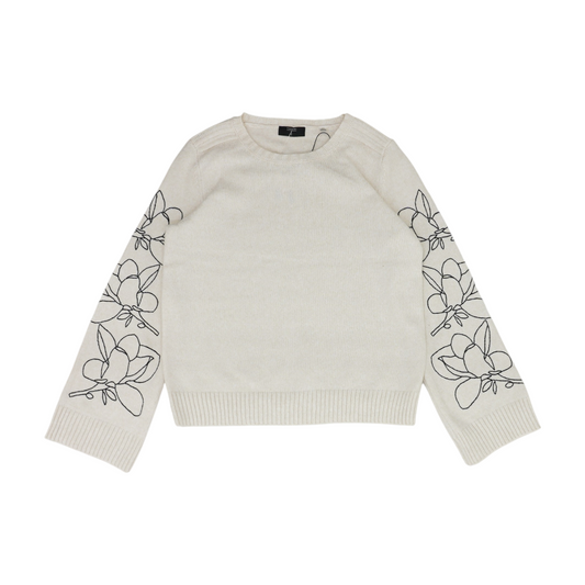 White Pullover Sweater