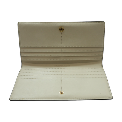 White Continental Wallet