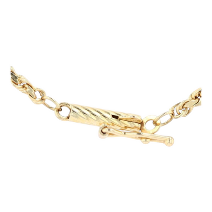 18K Yellow Gold Chain Necklace