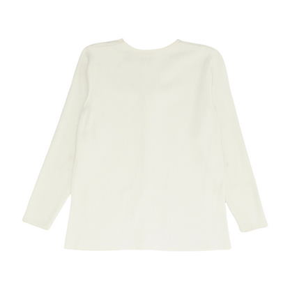 White Cardigan Sweater