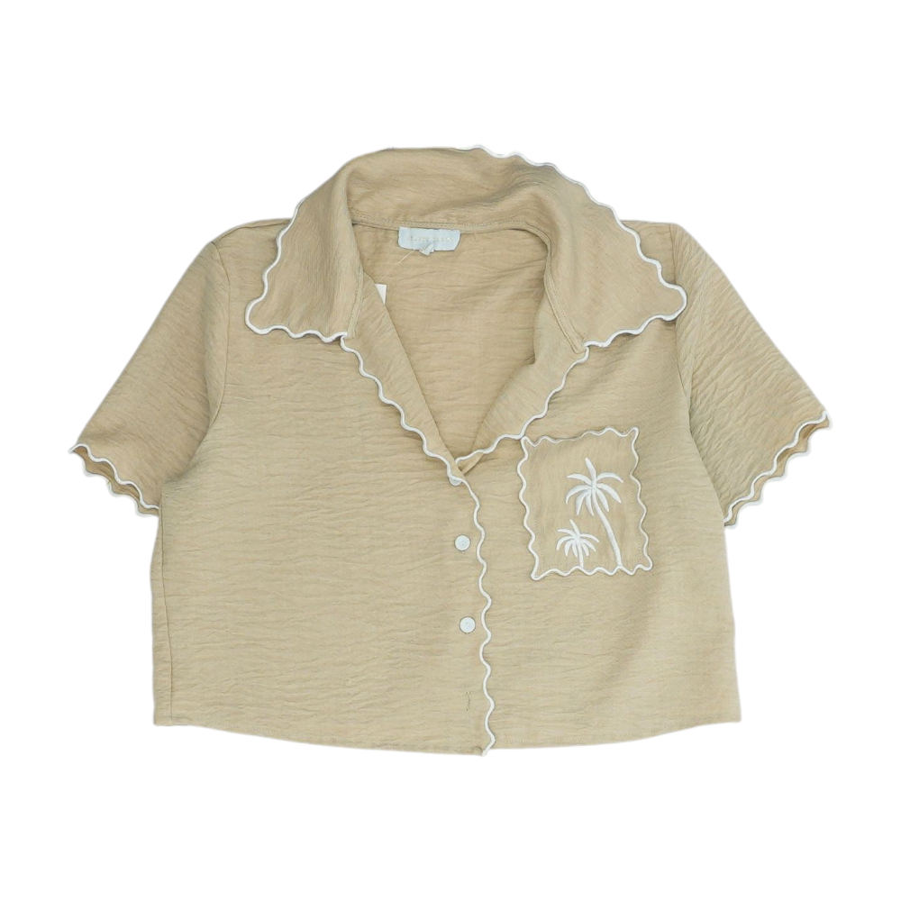 Tan Blouse