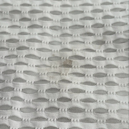 White Eyelet Tank