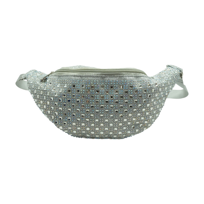 Silver Belt Bag