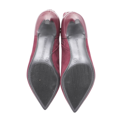 Burgundy Ankle Boots