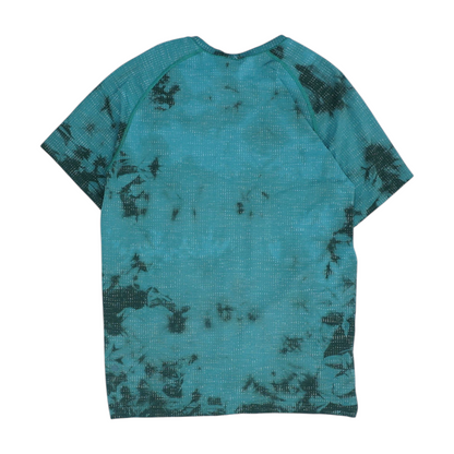 Green Print Active T-Shirt