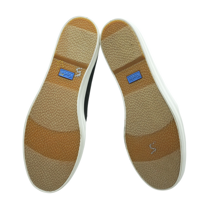 Black Slip-On Flats