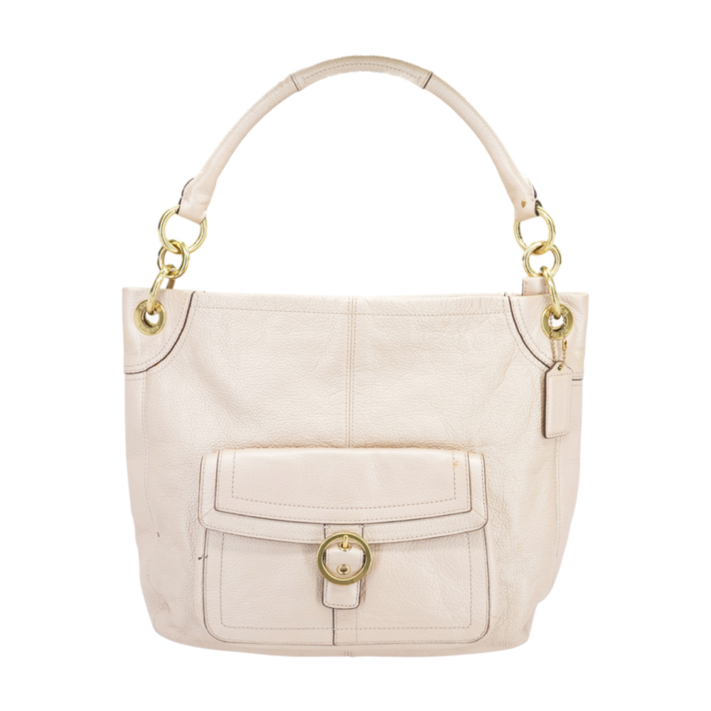 Beige Handbag