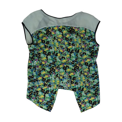 Black Floral Blouse