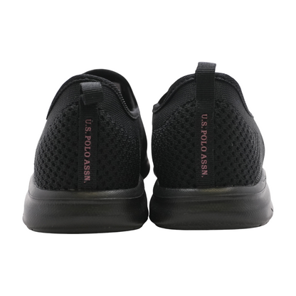 Black Low-Top Athletic Shoes