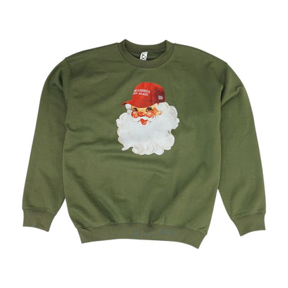 Green Graphic Sweatshirt
