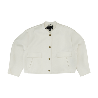 White Solid Jacket