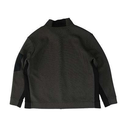 Gray Color Block Jacket
