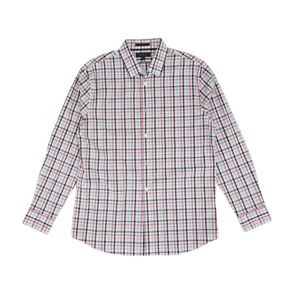 Multi Check Long Sleeve Button Down