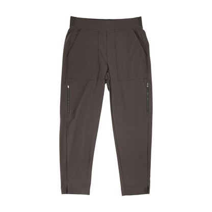 Gray Tapered Pants